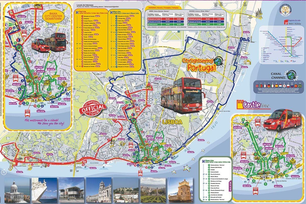 里跳上跳下巴士路线图