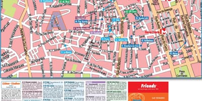 地图上的同性恋图里斯本