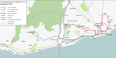 电车15里地图