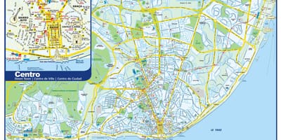 里斯本的地图