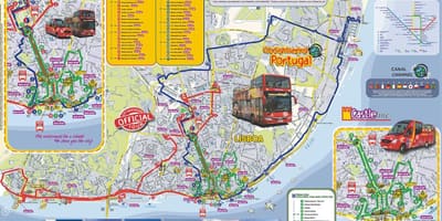 里跳上跳下巴士路线图